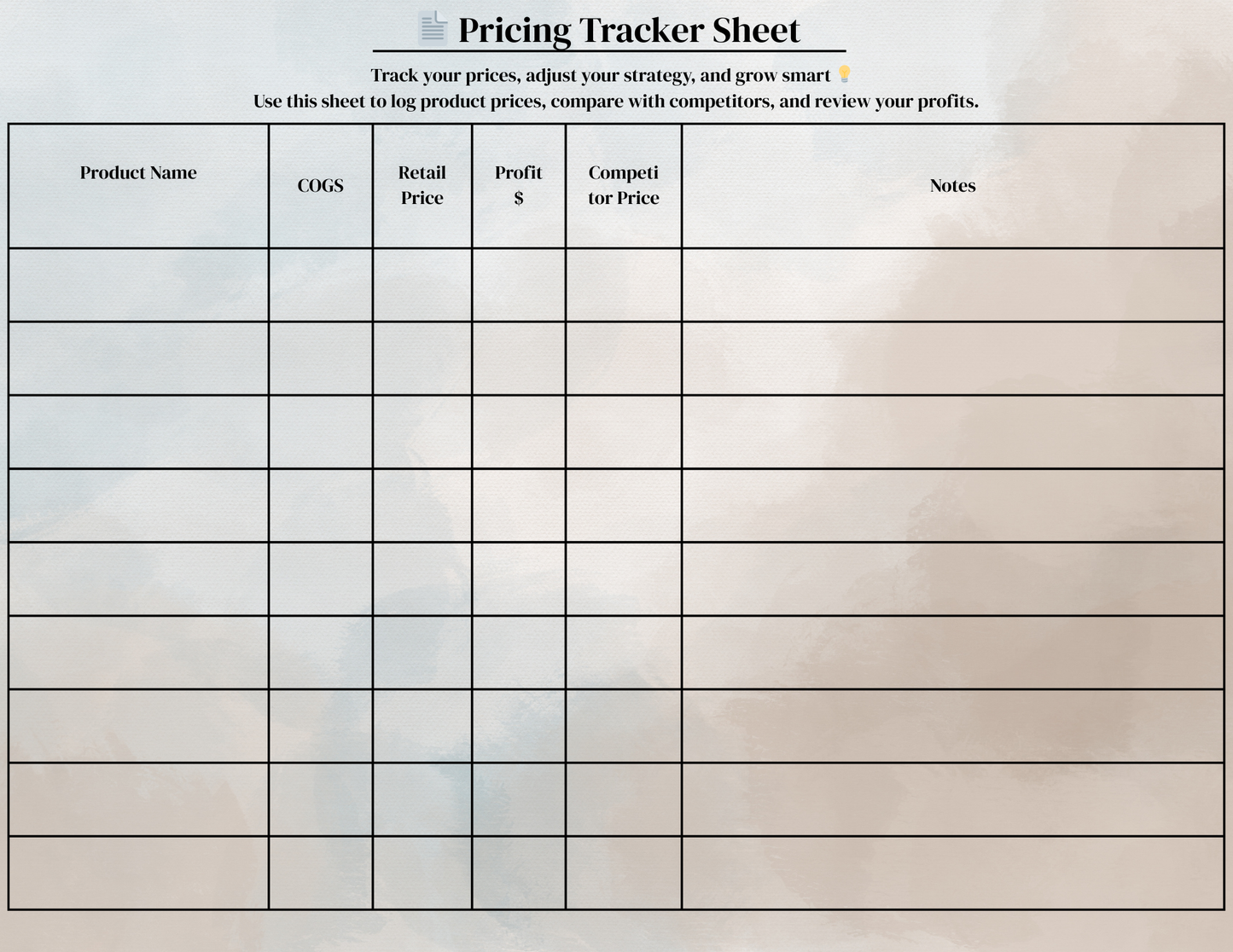 Small Biz Legal & Pricing Checklist – Aesthetic Startup Kit