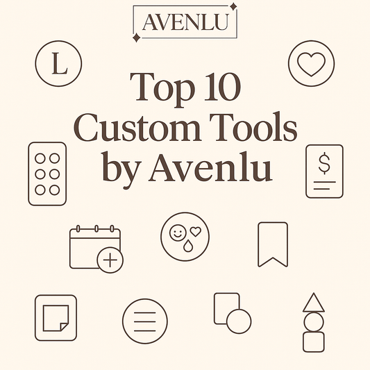 📘 Top 10 Custom Digital Tools You Can Order at Avenlu
