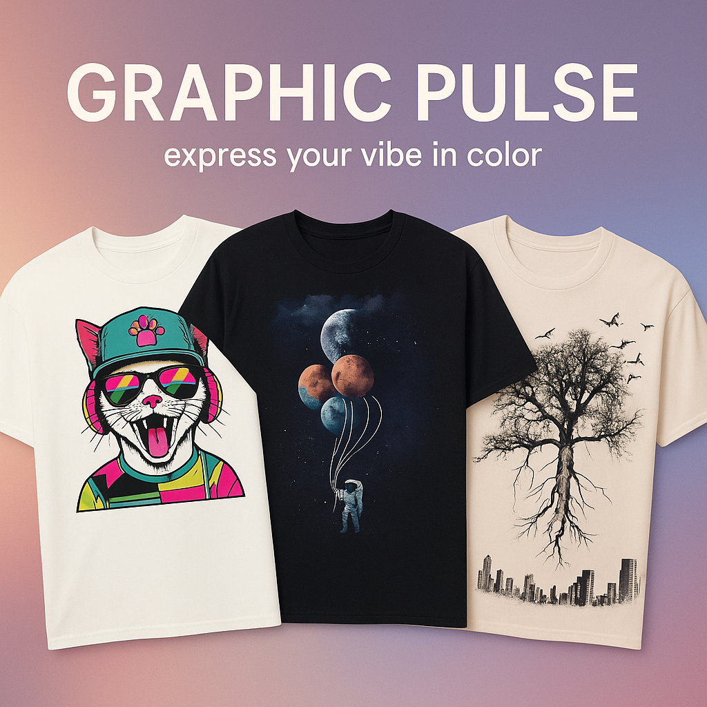 Graphic Pulse - T-Shirt Collection