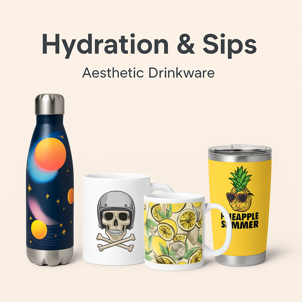 Hydration & Sips – Aesthetic Drinkware