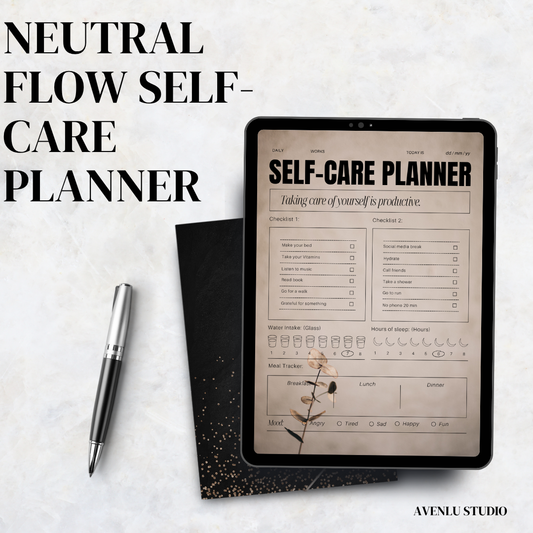 Dusty Calm Wellness Bundle – Aesthetic Daily, Weekly & Self-Care