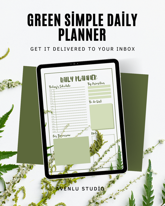 Botanical Daily Focus Sheet